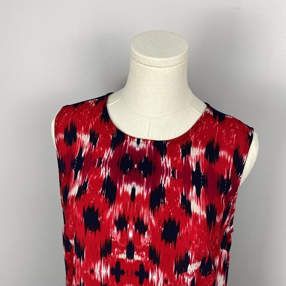 🌸 Willi Smith Crew Neck Sleeveless Blouse - Picture 5 of 10